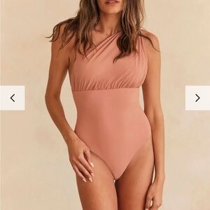 NWT Bumpsuit jagger swimsuit dusty rose
